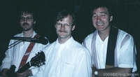 Erling Jensen, Egil Bakken og Peter Horton.